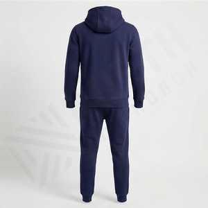 Survêtement pour homme, conçu pour un usage quotidien, comprend une veste zippée intégrale, un pantalon de jogging extensible, un tissu respirant, un style de vie actif, vêtements de sport - Product Image 2