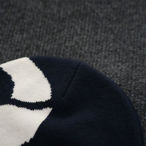 Alta Calidad Diseñador de Invierno de Punto Fabricante Jacquard Logotipo Personalizado Satén Forrado de Punto de Invierno Gorros de Lana - Product Image 5