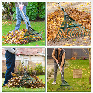 12FT pour le nettoyage de jardin avec râteau à feuilles télescopique réglable - Product Image 6