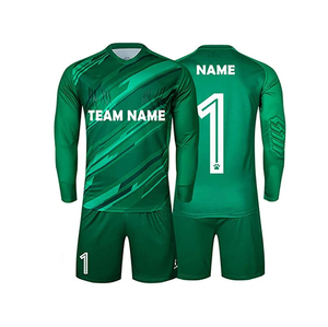 เสื้อกีฬาทีมฟุตบอลชุดผู้รักษาประตูเยาวชนพิมพ์ซับลิเมชันดีไซน์ใหม่ - Product Image 6
