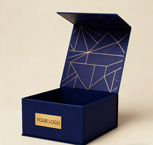Boîte de papier d'emballage pliable de chaussure d'habillement de logo personnalisé recyclable haut de gamme boîte cadeau magnétique pliée rigide en carton - Product Image 2