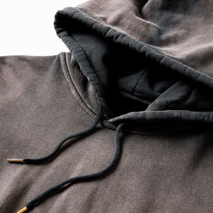 Sweat à capuche vintage surdimensionné pour hommes, sweats à capuche délavés à l'acide, sweats à capuche pour hommes, 500gsm vente en gros - Product Image 3