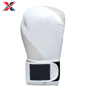 Pro guantes de boxeo de cuero sintético almohadillas de enfoque Muay Thai bolsa de boxeo para Sparring MMA y entrenamiento de kickboxing tamaños 6oz 8oz 12oz - Product Image 4