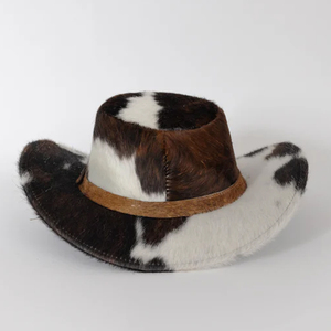 Chapeaux en cuir de vache pour hommes de qualité supérieure, fabriqués sur mesure, de haute qualité, meilleurs matériaux, nouveau design, chapeaux en cuir de vache - Product Image 3