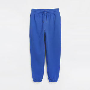 Pantalones de chándal de alta calidad para hombre 2024, estampado de logotipo personalizado, peso ligero, cintura con cordón, estilo informal, liso, teñido, recto, venta al por mayor - Product Image 1