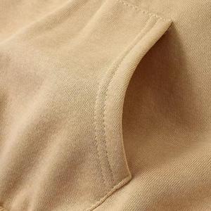 Sudaderas con capucha con logotipo personalizado de algodón 100% para hombre, forro polar cómodo en colores personalizados de talla grande - Product Image 6