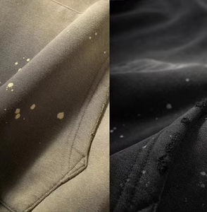 2025 hiver polaire Streetwear en détresse surdimensionné Vintage lavage à l'acide à capuche hommes et femmes 100% coton poids lourd à capuche - Product Image 4