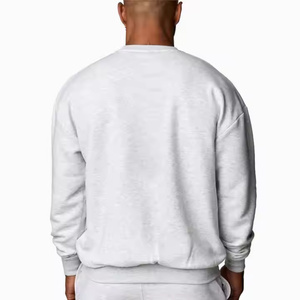Custom Logo Men's Winter Tracksuit <b>Hoodie</b> <b>Plain</b> Dyed Solid Color Breathable Sportswear Wholesale - Product Image 6