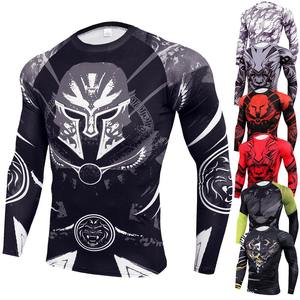 Venta al por mayor, diseño personalizado, logotipo personalizado disponible, impresión por sublimación, licra, poliéster, protector de compresión MMA - Product Image 4