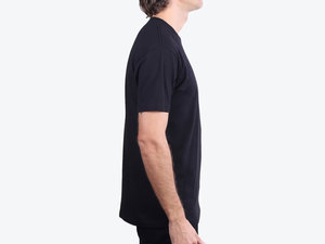 เสื้อยืดคอกลมทรงพอดีตัว ยูนิเซ็กซ์ พรีเมียม เนื้อผ้านุ่ม 100% ผ้าฝ้ายริงสปัน คอมบ์คอตตอน สำหรับงานสกรีนและงานปัก - Product Image 4