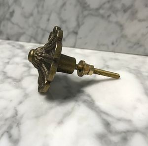 New cast iron knob flower pull cabinet drawer for home dresser door cabinet furniture decorative <b>kitchen</b> wardrobe handle knobs - Product Image 6