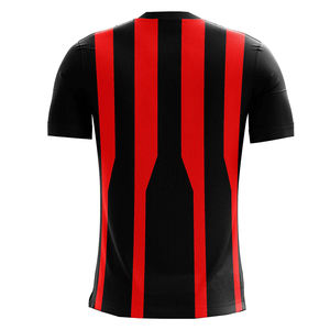 Uniforme de camiseta de fútbol sublimado de secado rápido, fácil de usar, kits de equipo de fútbol de color sólido - Product Image 3