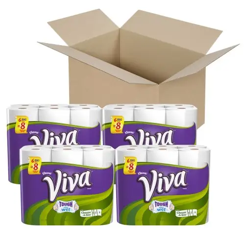 Viva Facial Tissues Paper Towels and Toilet Paper