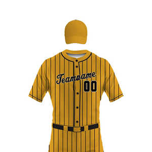 Uniforme de Béisbol y Sóftbol Personalizado de Alta Calidad, Nuevo, Más Vendido y de Tendencia, 100% Poliéster - Product Image 5