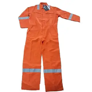 안전 제복 노동자 제복 작업복 남자를 위한 전반적인 안전 작업복 화염 저항하는 FR 높은 작업복