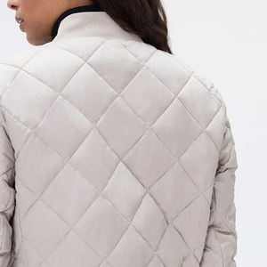 Chaqueta de satén de bombardero personalizada de alta calidad para mujer, transpirable, cómoda con chaqueta de bombardero de color personalizado para mujer, ropa de calle - Product Image 6