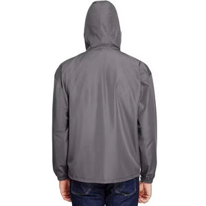 Chaqueta Impermeable Cortavientos para Hombre, Uso Diario, Tejido de Lona, Transpirable, Absorbe la Humedad, Tacto Suave - Product Image 6