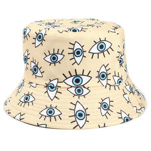 หมวกทรงถังพิมพ์ลายด้วยการระเหิดทั้งหมด2023ทันสมัยออกแบบโลโก้ได้ตามต้องการ - Product Image 1