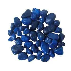 石砾石彩色涂层蓝色建筑石材黑色MMA彩色原产地IND砾石碎石