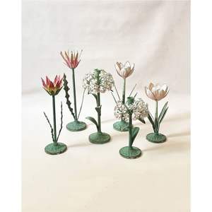 Candelabro de Metal Floral de Lujo al por Mayor, Centro de Mesa para Bodas y Eventos, Decoración Estilo Shabby Chic, Candelabro de Jardín para Decoración - Product Image 5