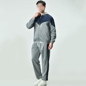 Entrenamiento de alta calidad Jogging Ropa deportiva Hombres Top Chándales de tela Transpirable Regular Fit Conjuntos de chándal de poliéster de longitud completa - Product Image 3