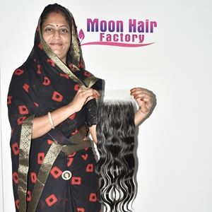 Extensions de cheveux indiens Bodywave à double trame, alignées sur les cuticules, qualité HD, prix de gros, fournisseur et exportateur de cheveux vierges naturels. - Product Image 6