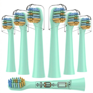 Tight Gap Penetration <b>Round</b> Toothbrush Head Refills Generic for Oral Bs Electric <b>Brush</b> Heads Wholesale OEM Factory Price - Product Image 1