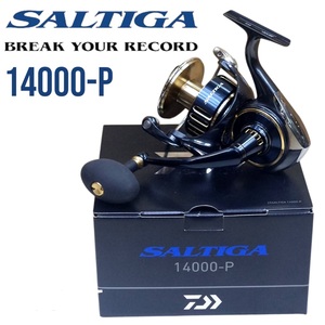 Compre el Nuevo y Genuino Carrete de Pesca Giratorio Daiwa 25 SALTIGA 14000-XH / 14000-P, Relación de Engranajes 6.2:1, Freno Delantero, 600g - Product Image 2