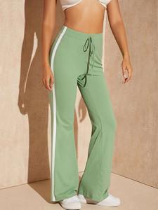 กางเกงขาบานสำหรับผู้หญิงกางเกงลำลองผ้าแห้งเร็วไซส์ใหญ่พิเศษ - Product Image 6