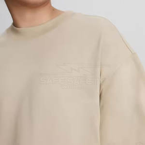 Venta al por mayor 100% algodón lona doble capa camisa de alta calidad con patrón transpirable ajuste suelto logotipo personalizado impresión - Product Image 5