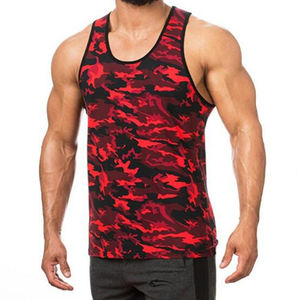 Débardeurs de fitness pour hommes XL, écologiques, anti-boulochage, en coton et fibre de bambou, respirants, tricotés, col montant, 220g, style urbain uni - Product Image 2