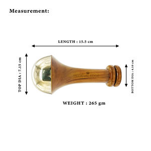 Baguette de thérapie Kansa naturelle de grande taille de haute qualité Original indien usine portable pour le massage du visage et du corps améliore la lueur de la peau - Product Image 6