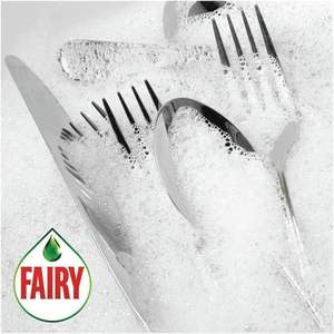 10 x 320ml Fairy LEMON Jabón Líquido para Platos con LiftAction |   Espuma Ultra Duradera y Poderoso Poder Desengrasante - Product Image 2