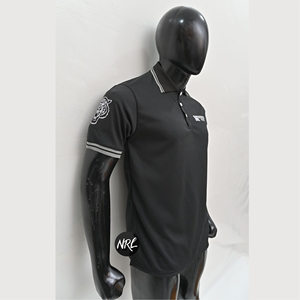 Polo de poliéster bordado o estampado personalizado de alta calidad para hombres adultos Hip-Hop Hipster práctica deportes polos para hombres - Product Image 3