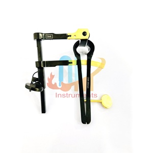 Rétracteur de disque lombaire Caspar Micro pour chirurgie oculaire, en acier inoxydable, qualité standard allemande, or noir, CE/ISO - Product Image 5