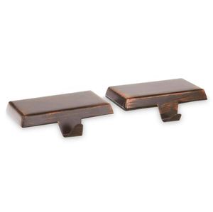 Nouveau support de bas de Noël en métal bronze personnalisé pour cheminée de maison ornement de Noël cintre de bas de Noël décoration intérieure - Product Image 1