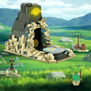 Ensemble de blocs de construction Zelda Breath of the Wild Sanctuaire, jouet en plastique - Product Image 2