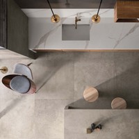 Carreaux de parquet effet marbre italien Gres 6 mm d'épaisseur Grandes dalles Veine dorée 100% naturel Finition polie Corps plein Vente au détail Chambre