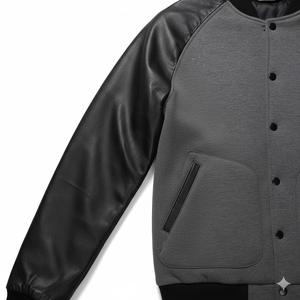 Chaqueta con Capucha Unisex de Algodón, Diseño Propio, Alta Calidad, Precio Directo de Fábrica en Malasia, Cortavientos Informal para Otoño - Product Image 3