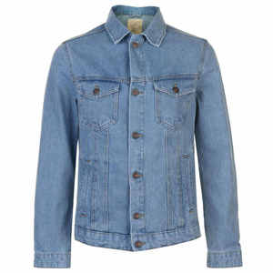 Veste en jean d'hiver personnalisée pour hommes, coupe ajustée, manches longues, fermeture à boutons, veste en jean, prix de gros - Product Image 6