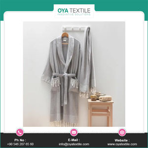 Vendeur chaud de haute qualité budget amical été Peshtemal Spa Robe pour unisexe - Product Image 5