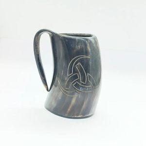 Auténtica Jarra de Cuerno para Amantes de la Cerveza y Coleccionistas, Jarra de Cuerno Natural Hecha a Mano con Diseño Clásico a Precio Económico - Product Image 6