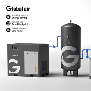 Máy nén khí trục vít cố định công nghiệp với biến tần pmvf 50hp/30HP 8bar 100cfm cho máy phun cát điện quay Trung Quốc - Product Image 4