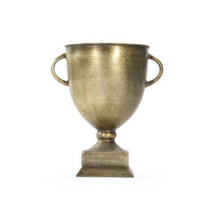 Vase à fleurs décoratif en aluminium noir avec piliers Vases de jardin d'extérieur pour salon hôtels restaurant Vase décoratif en métal - Product Image 4