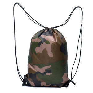 Travel Gym <b>Backpack</b> Comfortable Sport <b>Drawstring</b> Bag Made of Polyester Nylon Promotional Printing <b>Drawstring</b> Bag for Unisex - Product Image 3