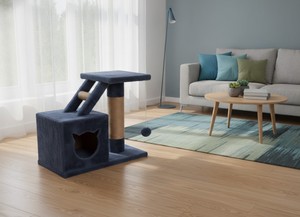 เสาข่วนเล็บคุณภาพสูง Amistar Sea Breeze สำหรับแมวทุกสายพันธุ์และทุกขนาด - Product Image 6