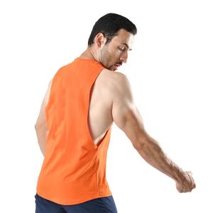 Customized 100% Cotton Men's Basic Tank <b>Top</b> Knitted Summer Casual Vest with <b>Racer</b> <b>Back</b> Low MOQ in Stock - Product Image 6