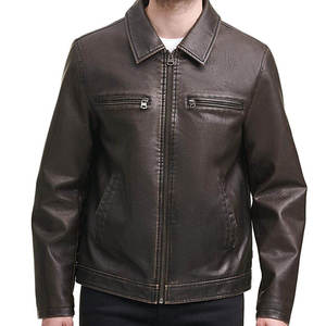 แจ็คเก็ตหนังแกะดีไซน์ล่าสุดปี 2025 ราคาประหยัด คุณภาพเยี่ยม ผลิตตามสั่ง สไตล์สตรีทแวร์ แจ็คเก็ตหนังแท้สำหรับผู้ชาย - Product Image 3