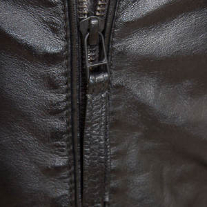 Chaqueta de Cuero Estilo Urbano con Puños Ajustables y Múltiples Bolsillos Laterales, Chaqueta de Invierno - Product Image 4