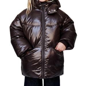 Chaqueta de Invierno para Niños, Ligera, Acolchada, con Capucha, Resistente al Viento, Ropa de Invierno Cálida 2026 - Product Image 1